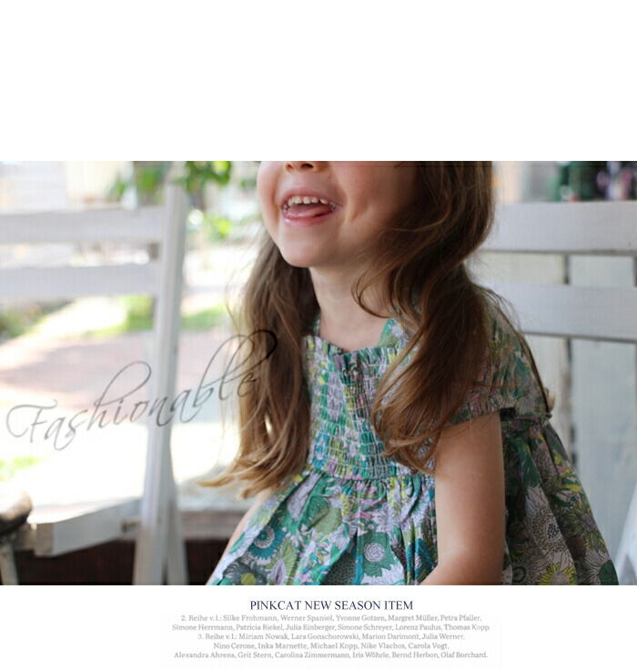 BACKYARD FAMILY「Rora ワンピース キッズ 通販 ローラ ワンピ スビー 半袖 花柄 フラワー お花 綿100%」|その他|