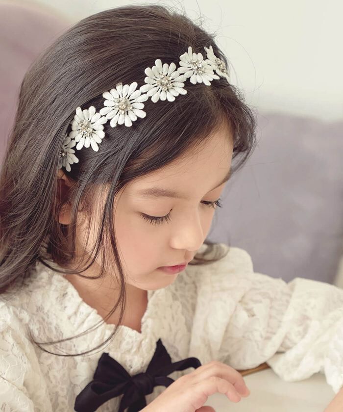 BACKYARD FAMILY「カチューシャ 花 キッズ キラキラ 通販 ヘッドドレス 女の子 子供 子ども こども セレモニー」|その他|