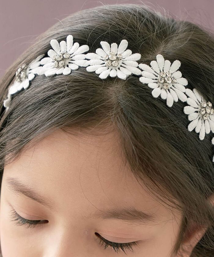 BACKYARD FAMILY「カチューシャ 花 キッズ キラキラ 通販 ヘッドドレス 女の子 子供 子ども こども セレモニー」|その他|