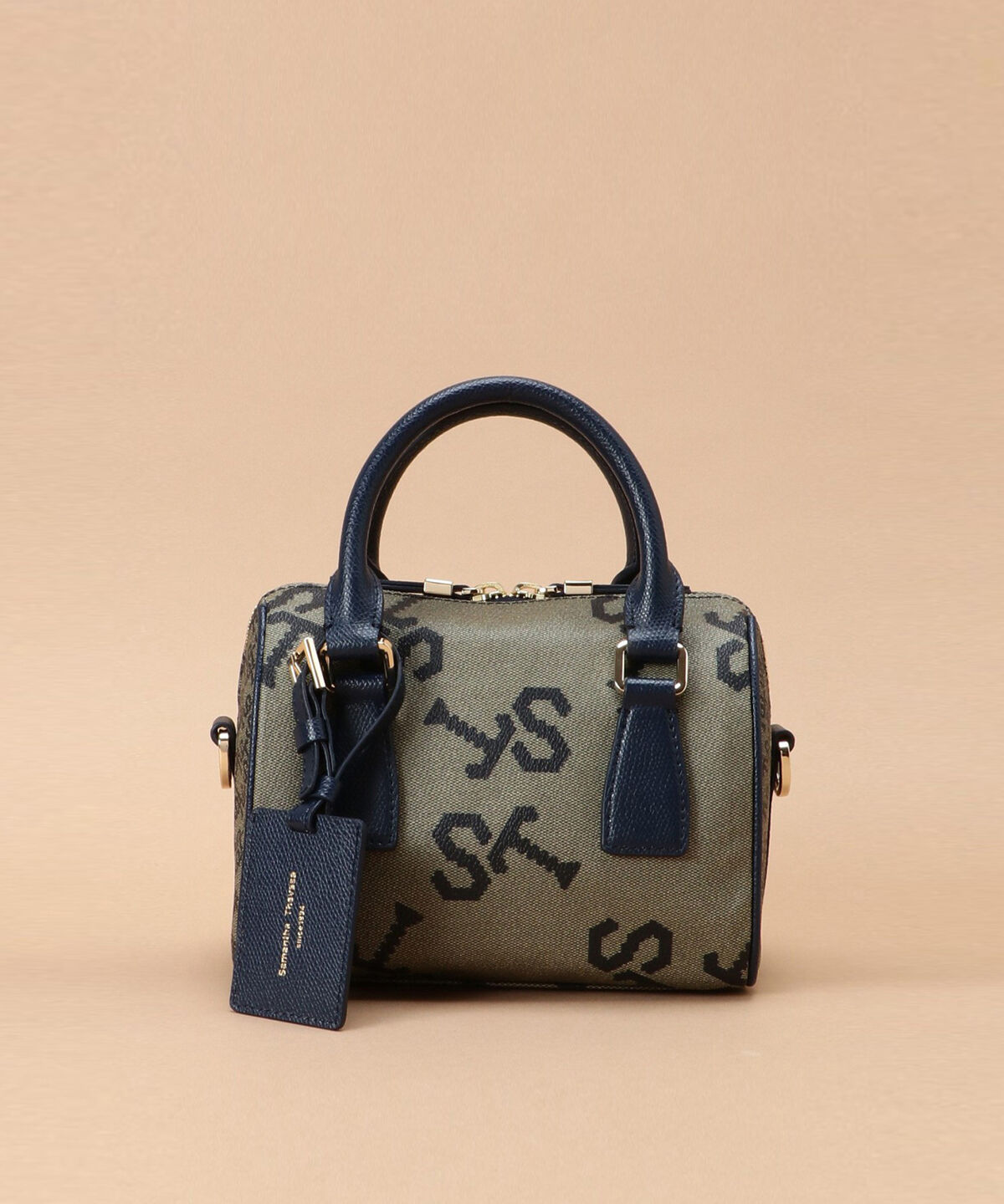 Samantha Thavasa「STヌーベルオレール ボストンショルダーバッグ」|ショルダー・メッセンジャー|ネイビー