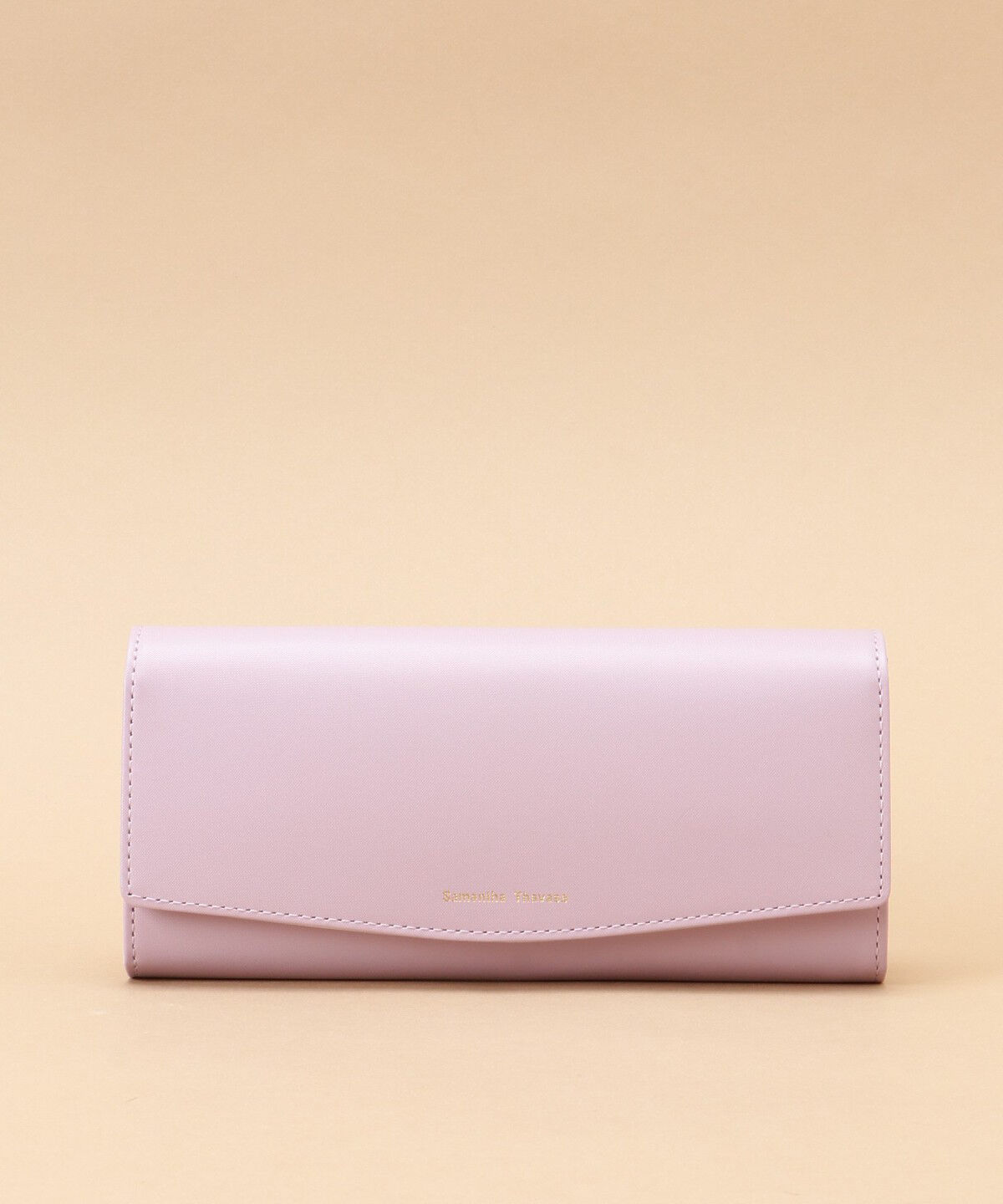 Samantha Thavasa「スマートバイカラー 長財布」|財布|ラベンダー