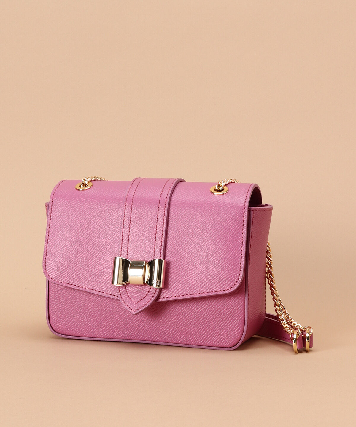 Samantha Thavasa「リボンモチーフ スクエアショルダーバッグ」|ショルダー・メッセンジャー|