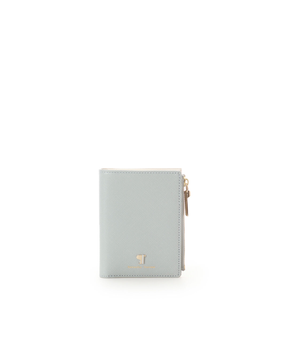 Samantha Thavasa「[Newカラー]Pomme d'espoir ポムディスポワール バイカラー折財布」|財布|ライトブルー