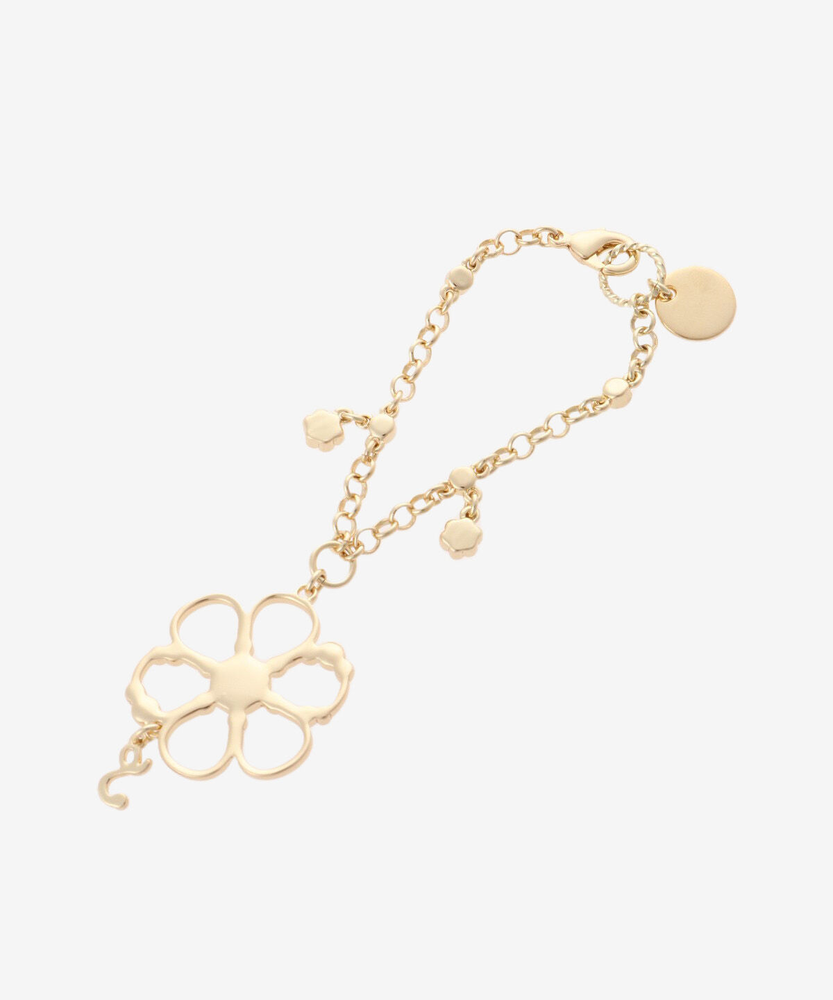 Samantha Vega「フラワービジューイニシャルチャーム(S)」|チャーム・キーホルダー|