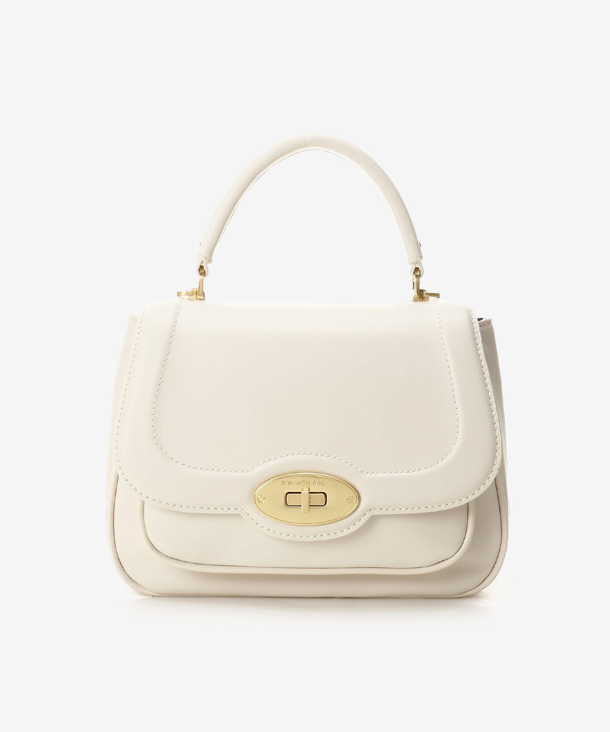 Samantha Vega「サークルショルダーバッグ（大）」|ショルダー・メッセンジャー|ホワイト