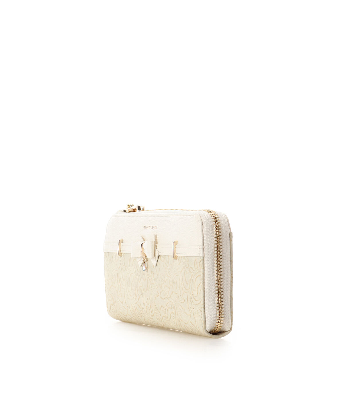 Samantha Vega「フローラルアクセントリボン長財布」|財布|