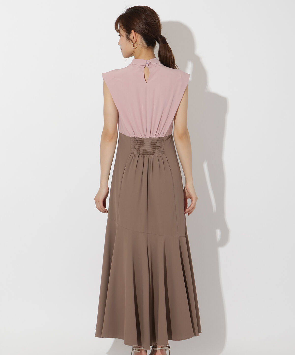 アンドクチュール「ボウタイ付きマーメイドドレス」|ドレス|