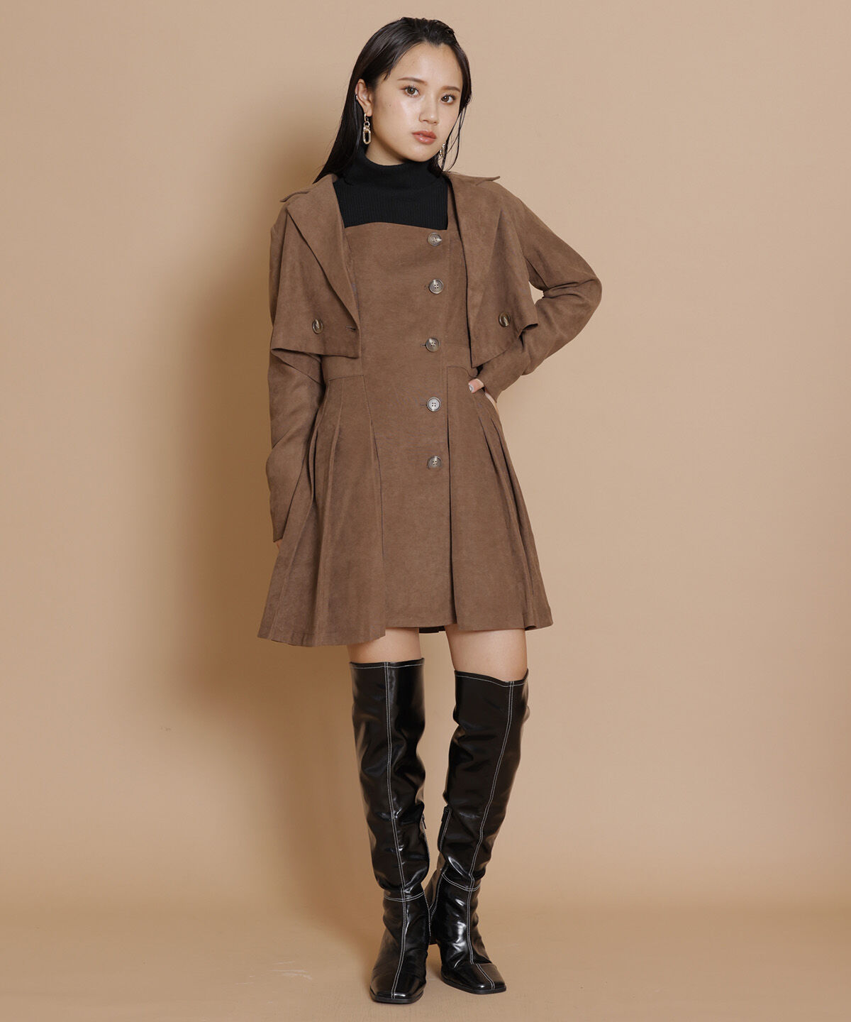 REDYAZEL「ショートジャケット」|テーラードジャケット|