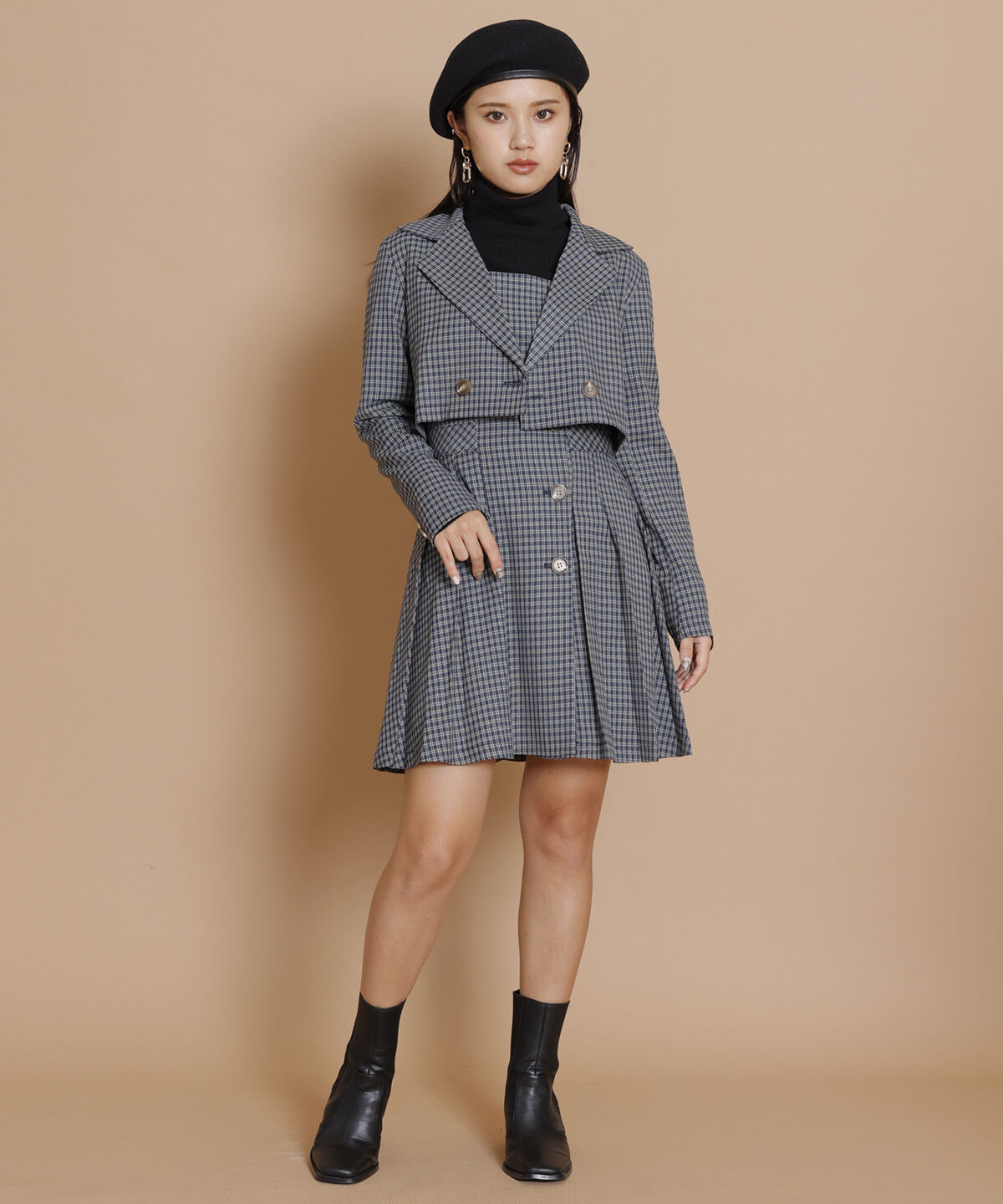 REDYAZEL「ショートジャケット」|テーラードジャケット|