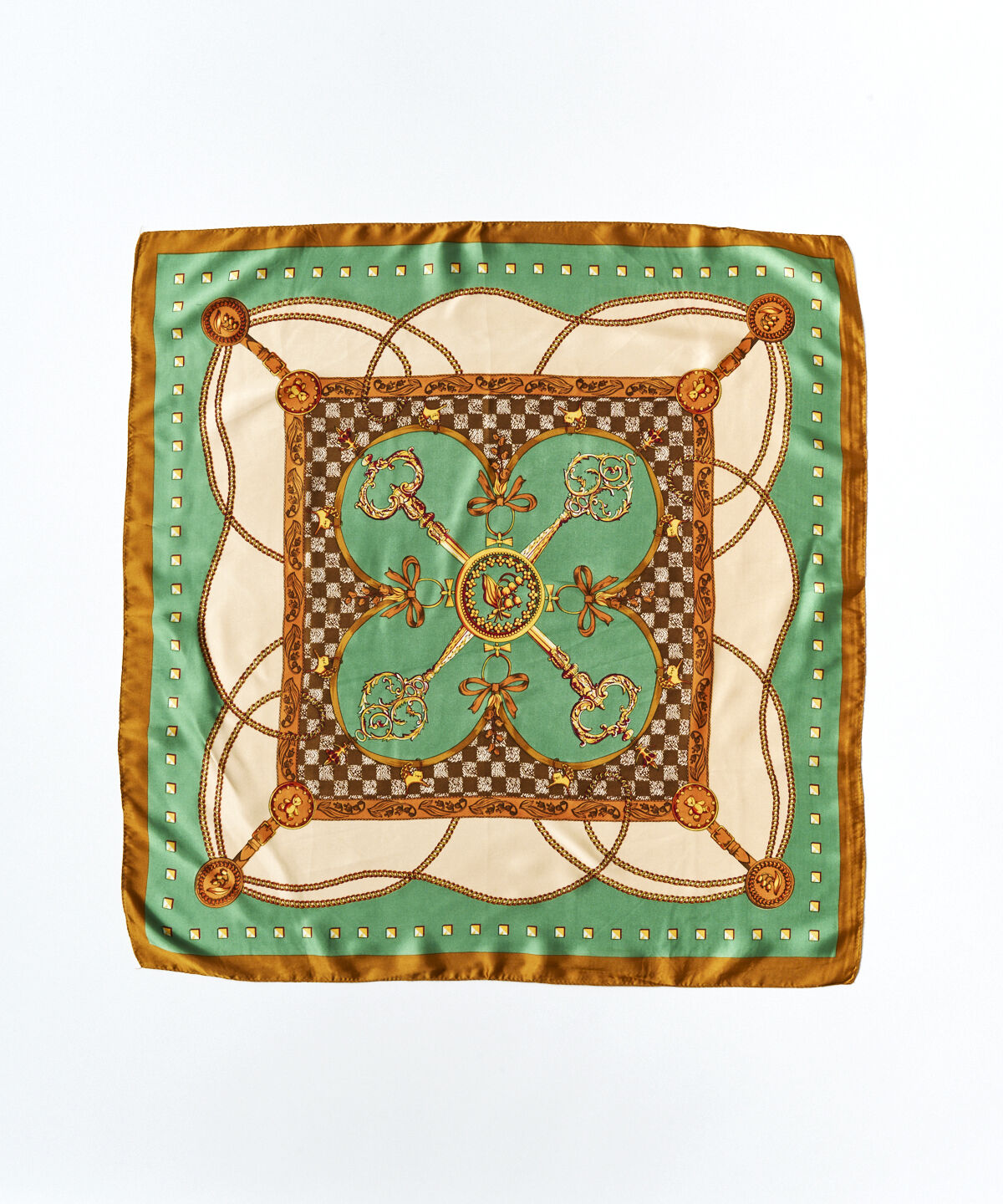 REDYAZEL「テディベアチェーンスカーフ」|マフラー|