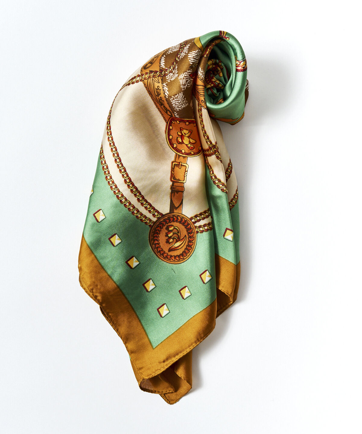 REDYAZEL「テディベアチェーンスカーフ」|マフラー|