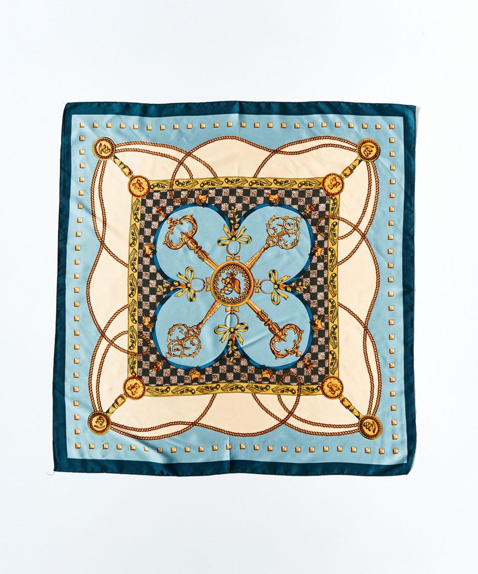 REDYAZEL「テディベアチェーンスカーフ」|マフラー|