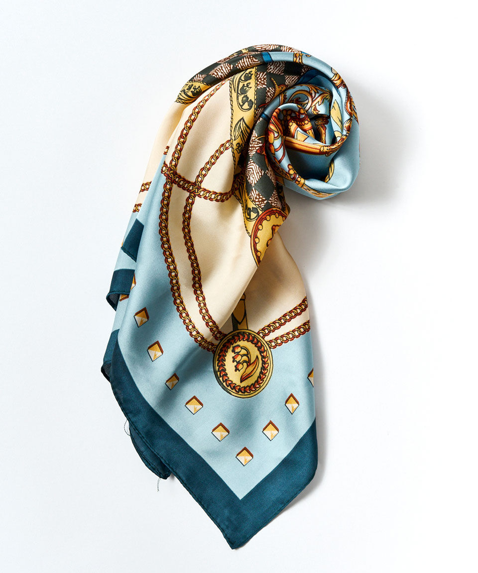 REDYAZEL「テディベアチェーンスカーフ」|マフラー|