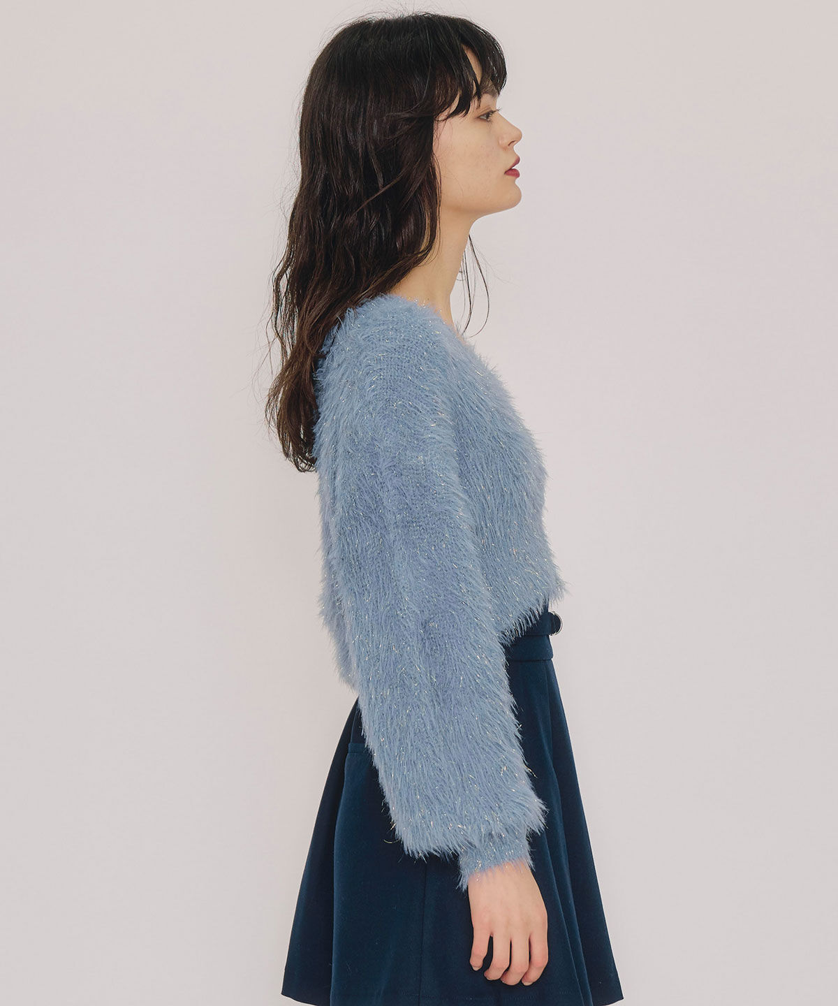 REDYAZEL「ラメシャギーニットプルオーバー」|ニット・セーター|