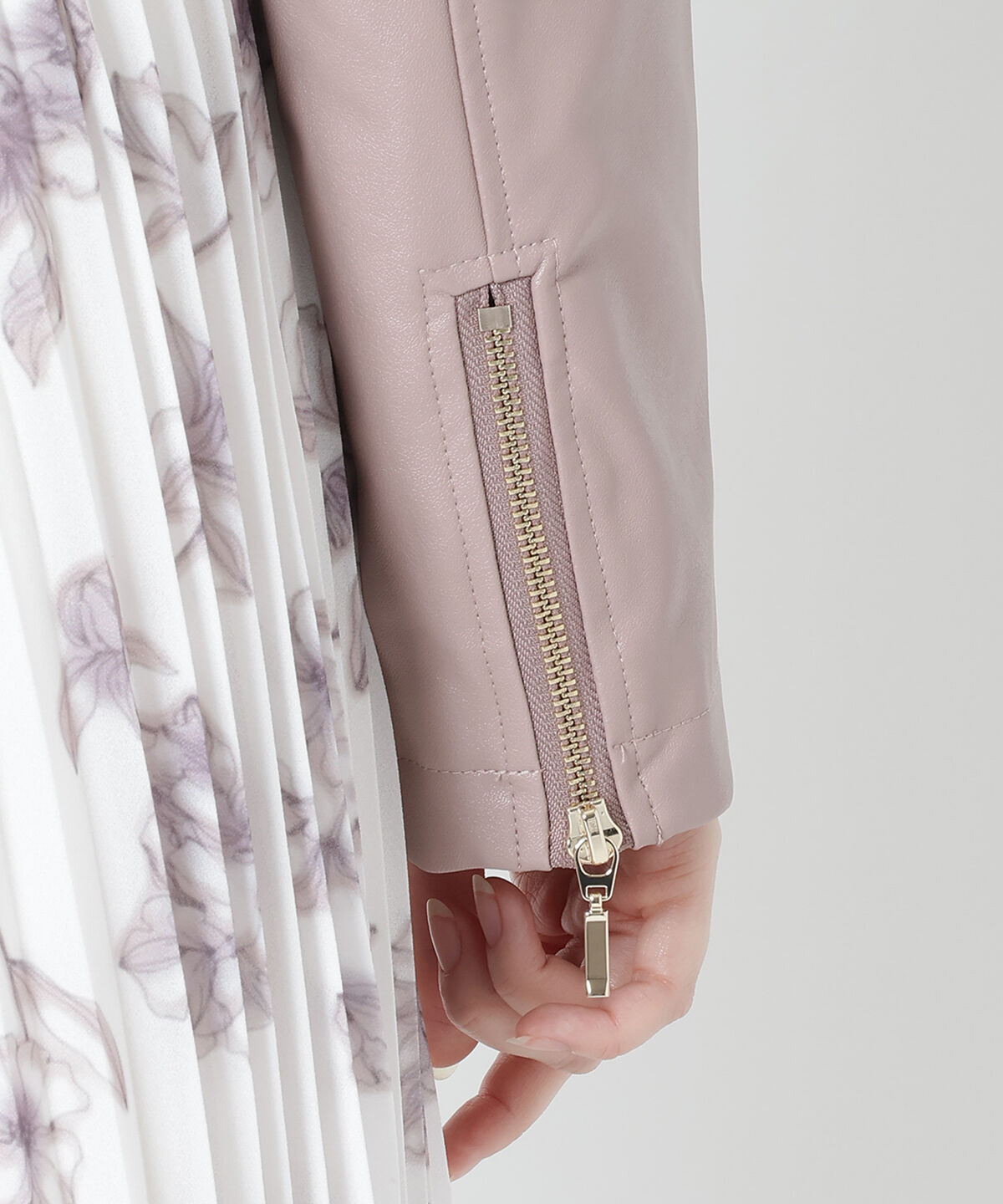 WILLSELECTION「ノーカラーライダースジャケット」|ライダースジャケット|