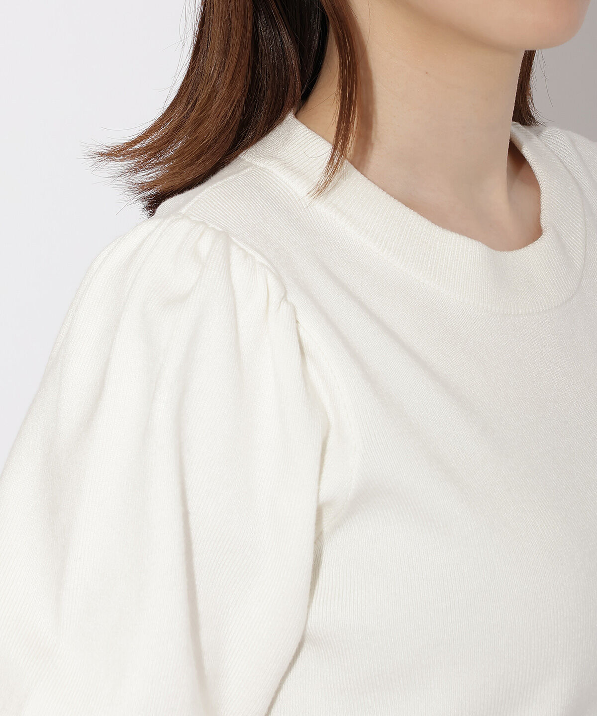 WILLSELECTION「リボンモチーフニットプルオーバー」|ニット・セーター|