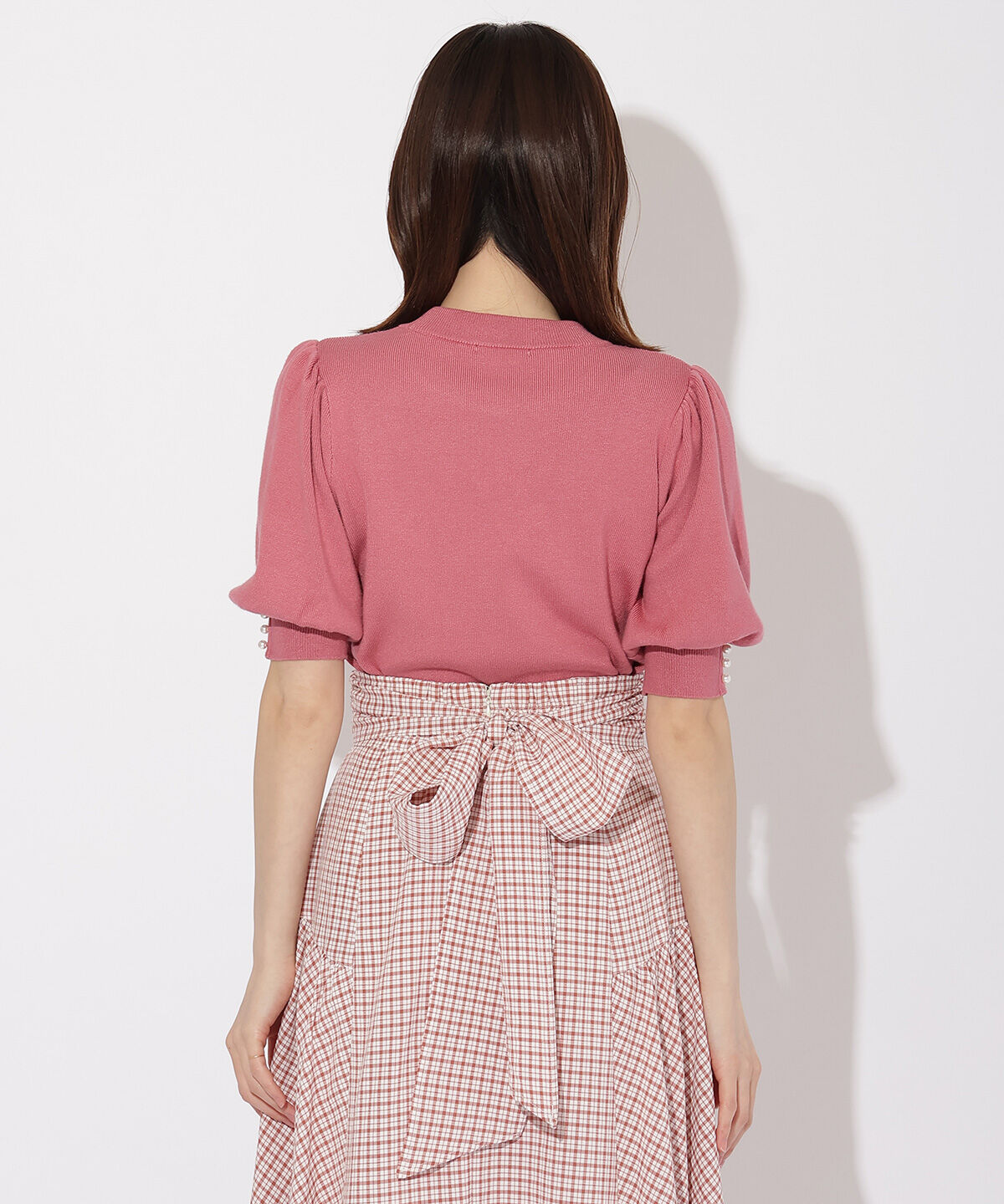 WILLSELECTION「リボンモチーフニットプルオーバー」|ニット・セーター|