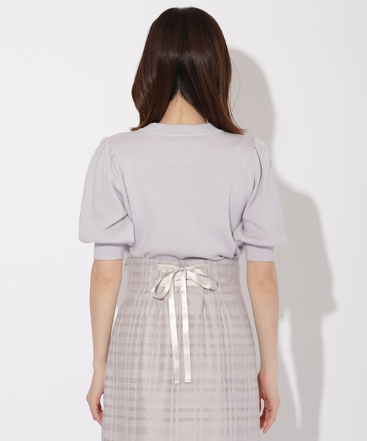 WILLSELECTION「リボンモチーフニットプルオーバー」|ニット・セーター|