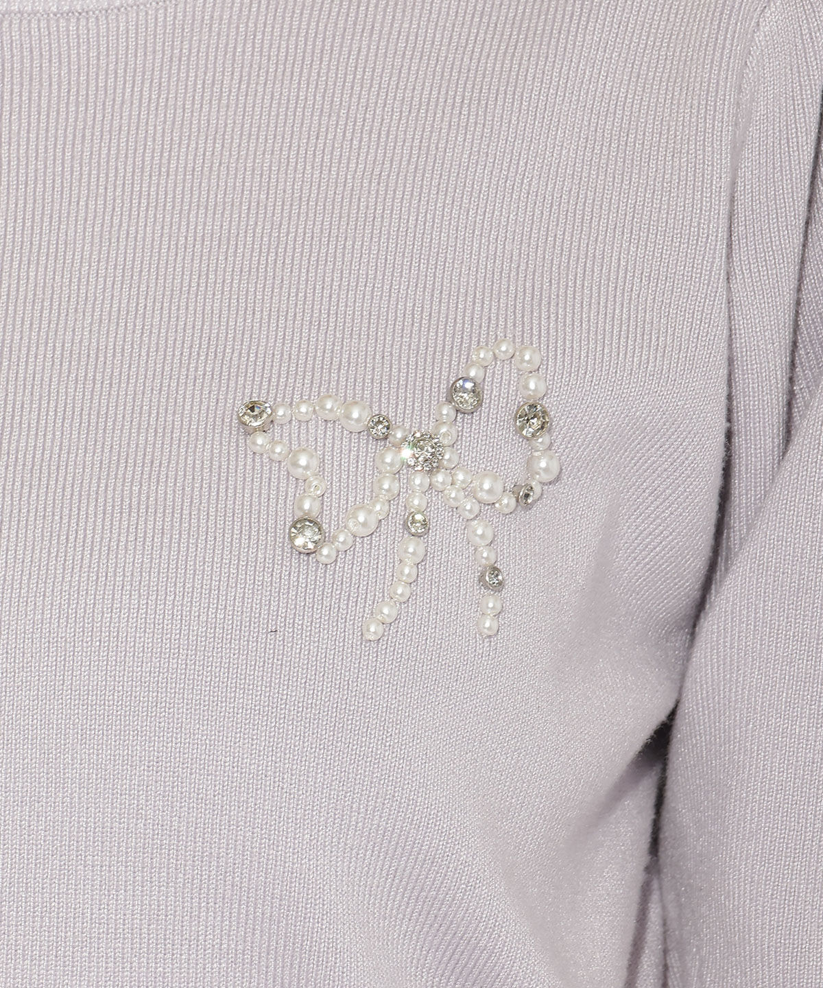 WILLSELECTION「リボンモチーフニットプルオーバー」|ニット・セーター|