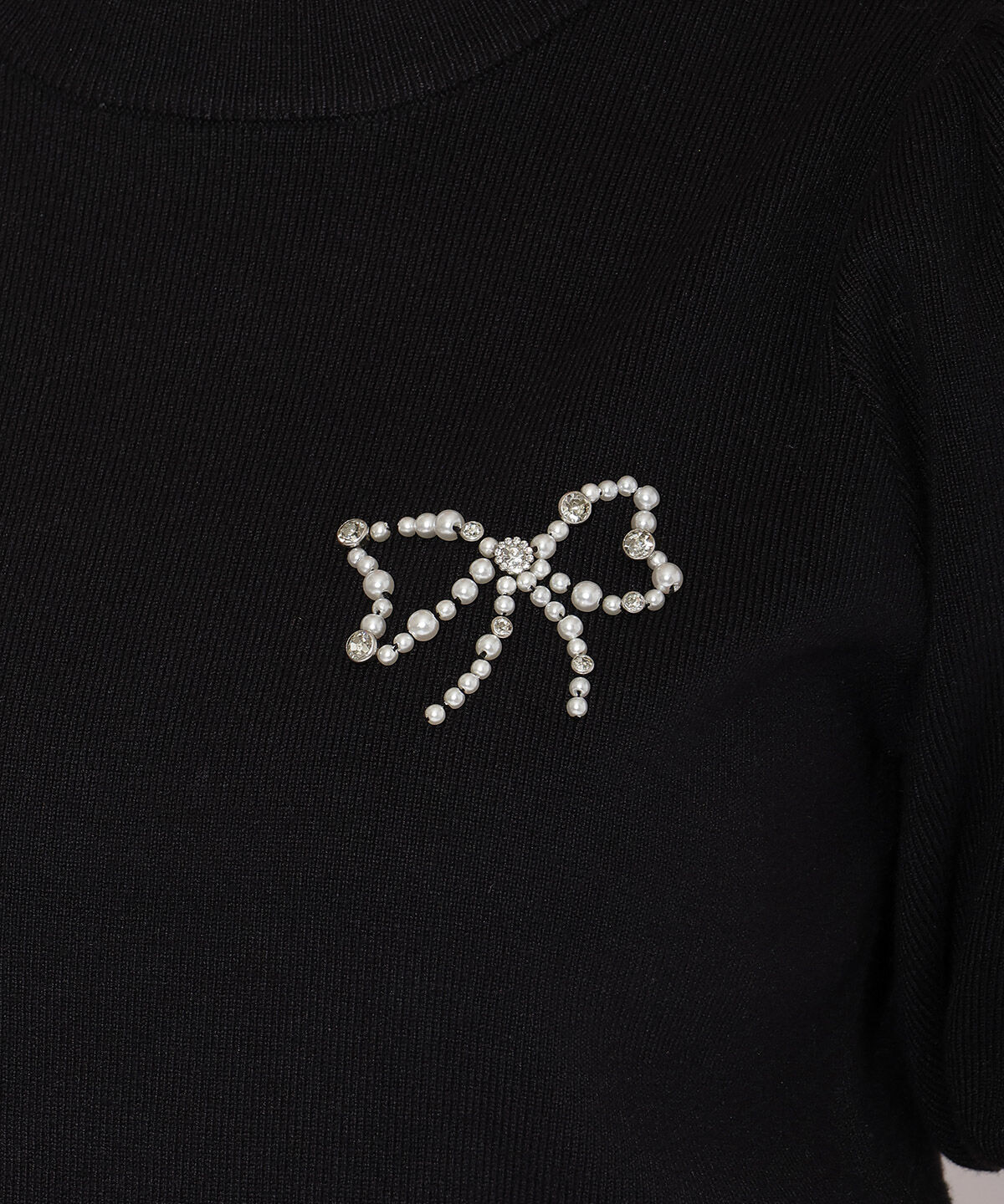 WILLSELECTION「リボンモチーフニットプルオーバー」|ニット・セーター|