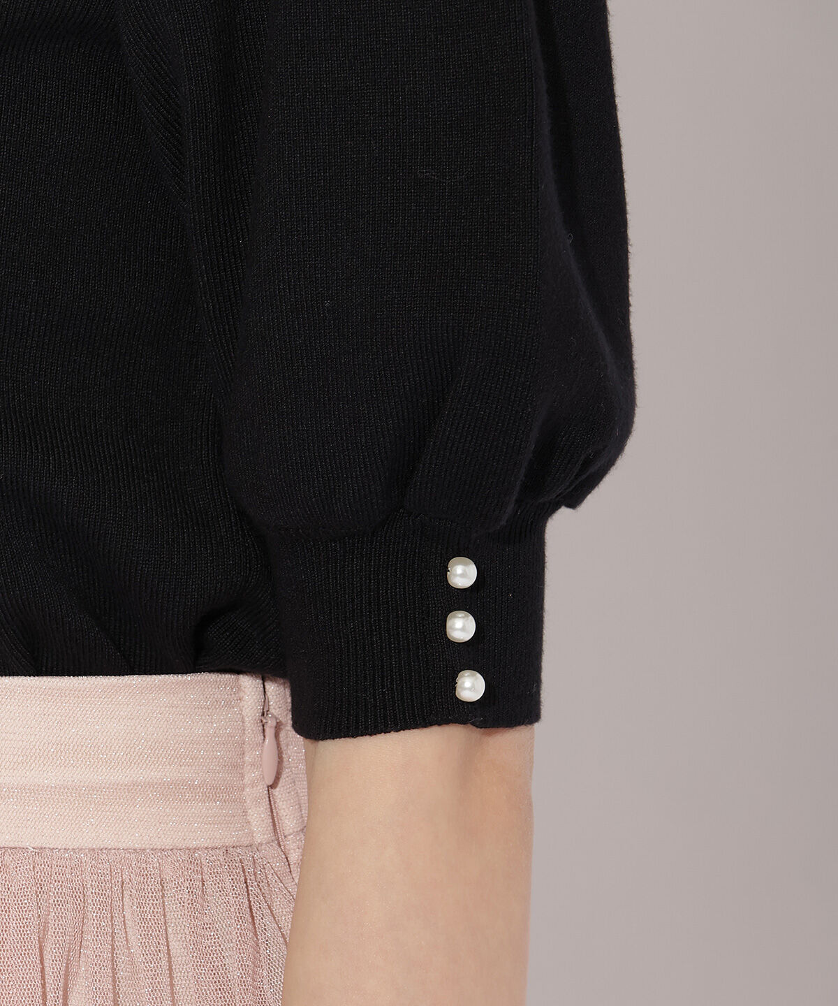 WILLSELECTION「リボンモチーフニットプルオーバー」|ニット・セーター|