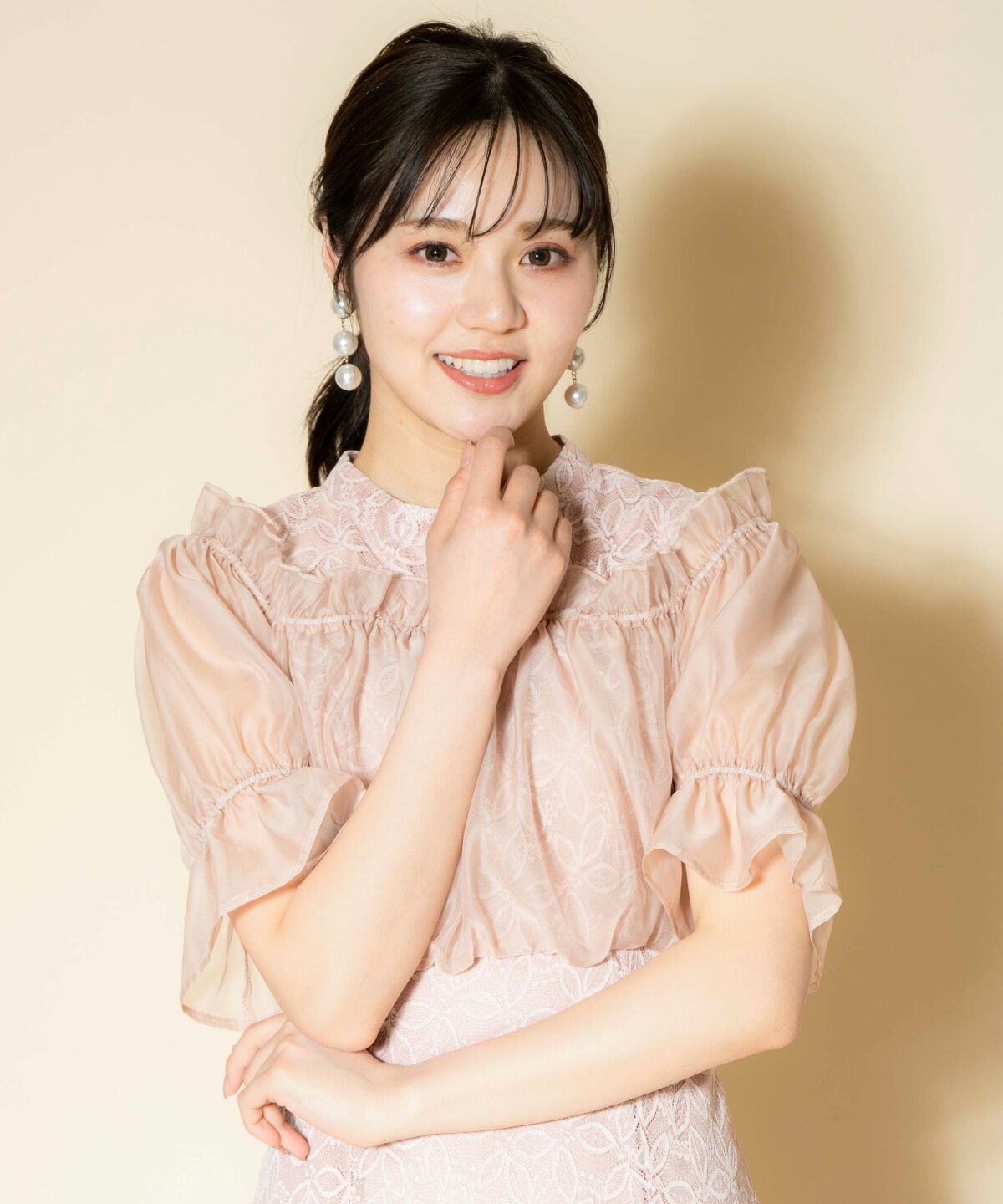 WILLSELECTION「オフショルレースドレス」|ドレス|