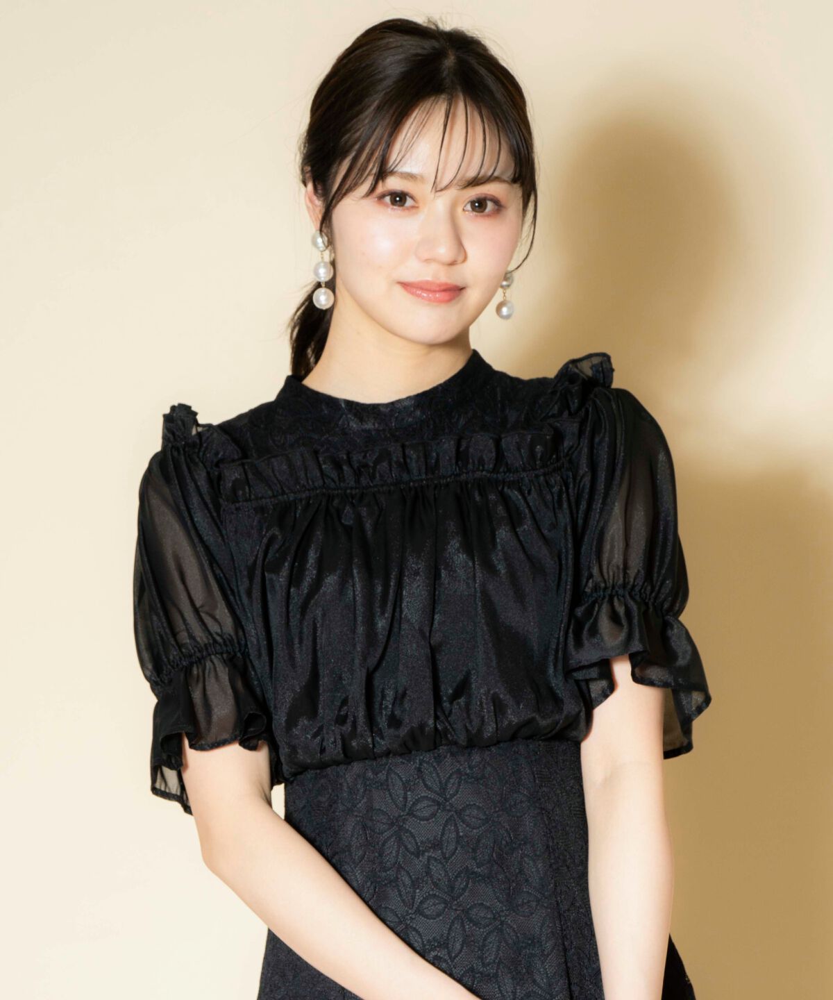 WILLSELECTION「オフショルレースドレス」|ドレス|