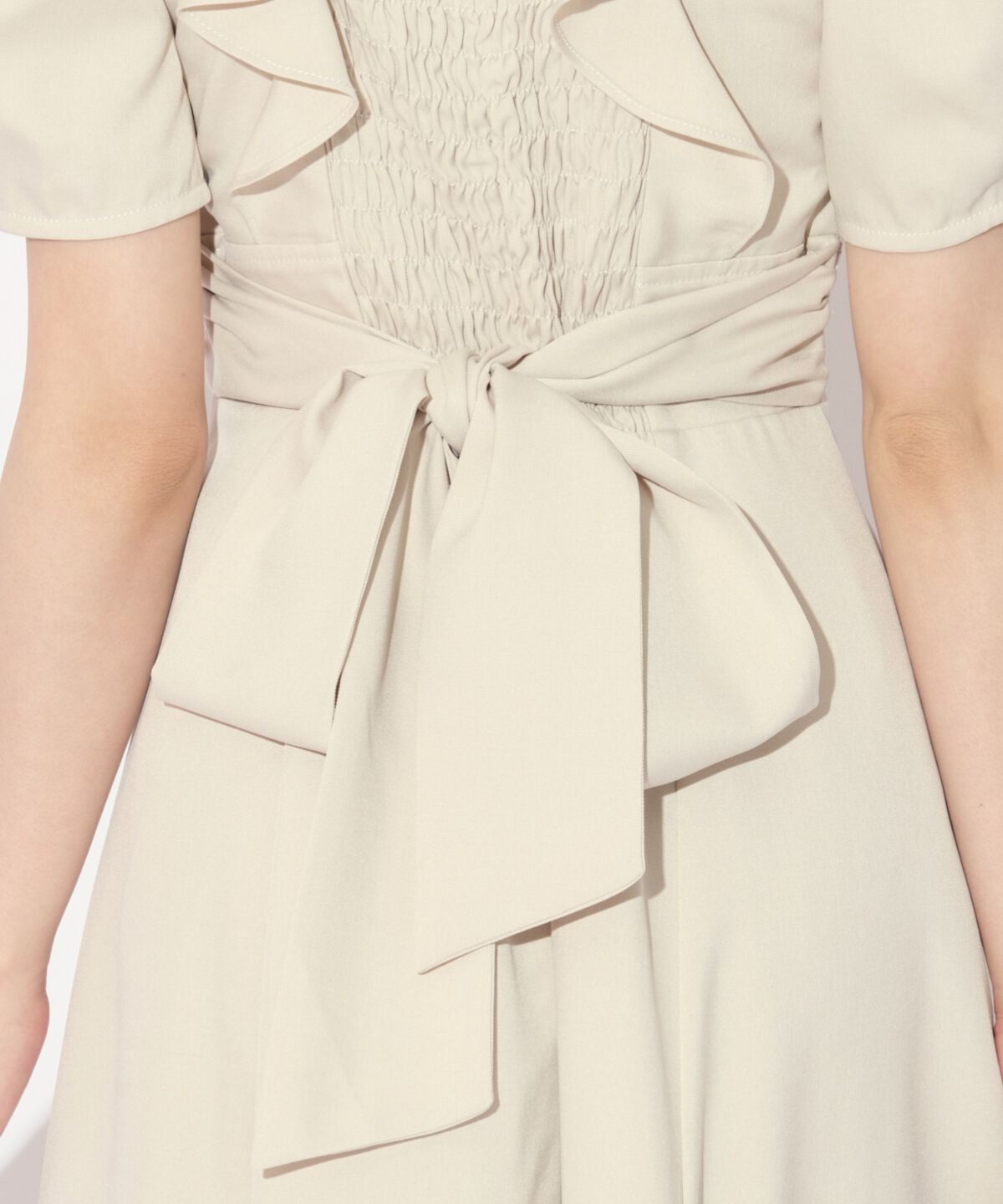 WILLSELECTION「バックリボンフリルワンピース」|ワンピース|