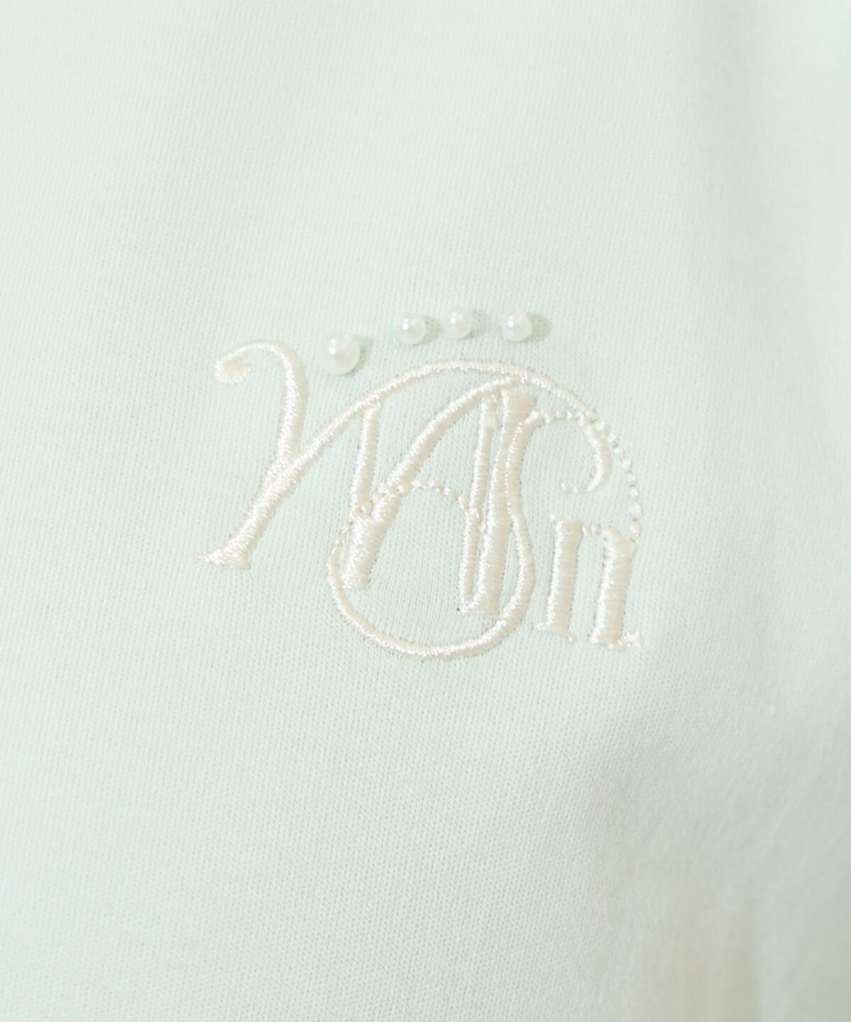 WILLSELECTION「タックスリーブロゴ刺繍トップス」|Tシャツ・カットソー|