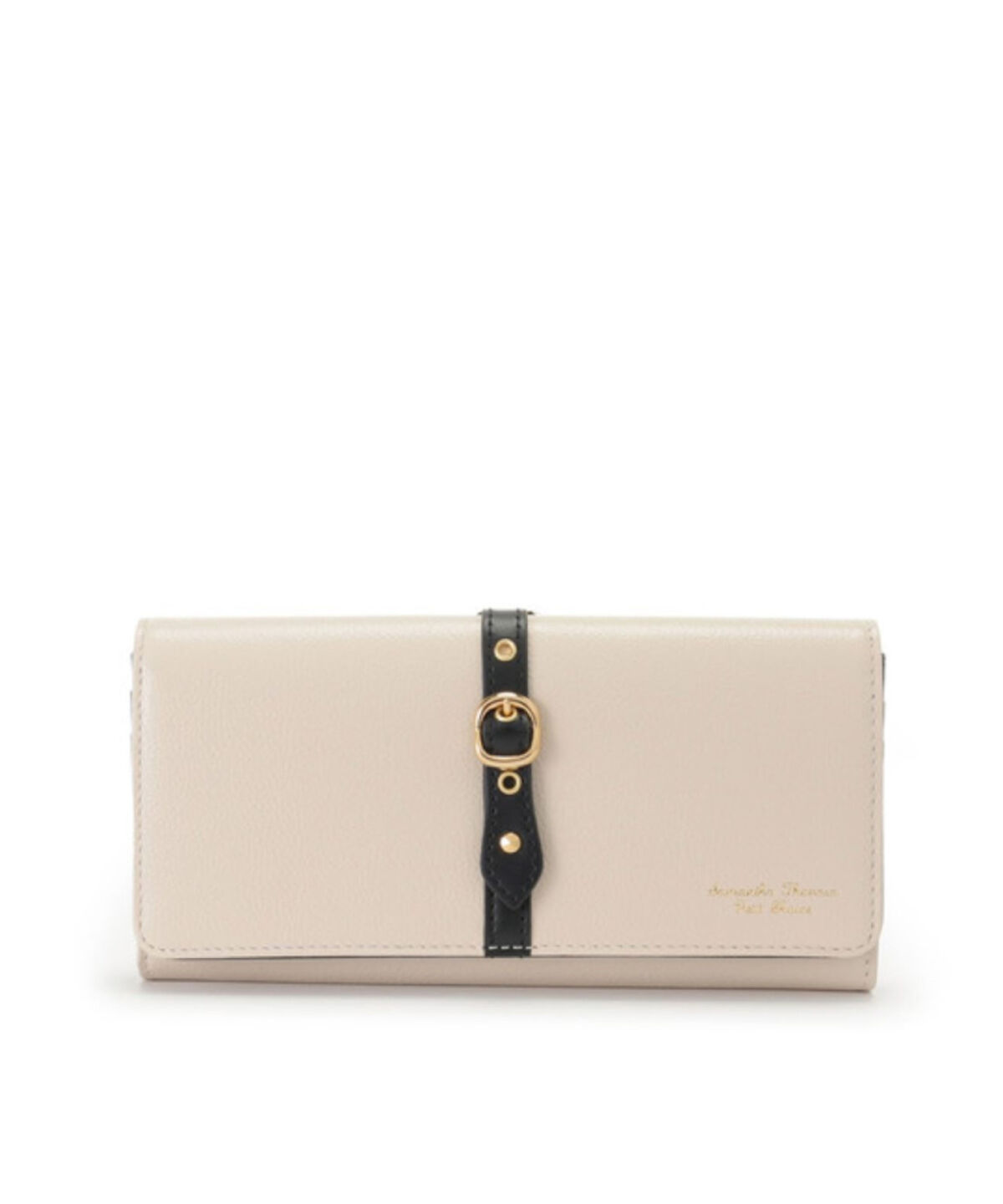 Samantha Thavasa Petit Choice「フロントベルト 長財布」|財布|オフホワイト
