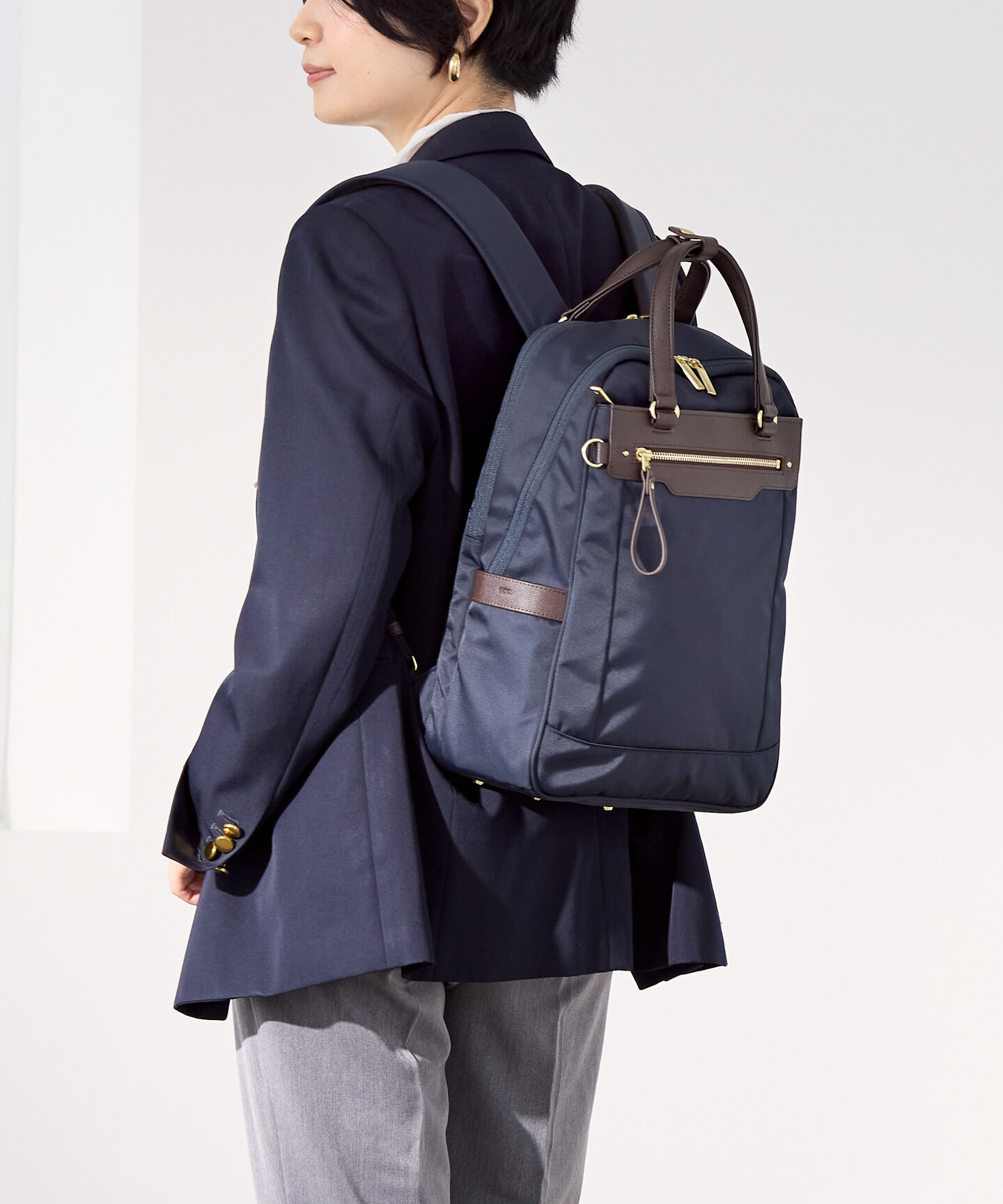 ace.「ace.／エース ビエナ3 A4 13.3インチサイズ リュックサック 2気室 レディースビジネス 68704」|リュック|