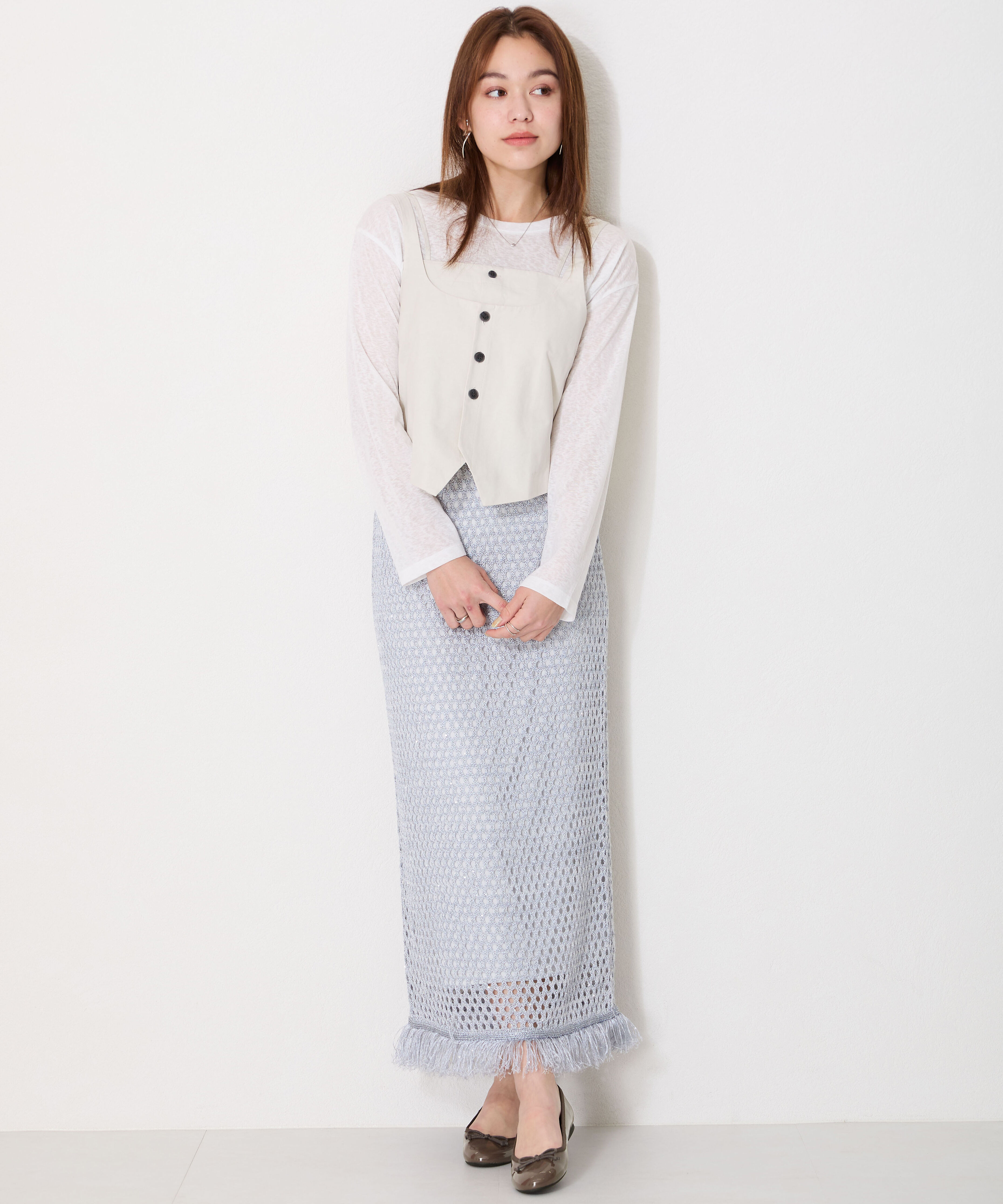 ORiental TRaffic「【 WEB限定 /累計7万足突破】 バレエシューズ /R-4006 パンプス フラット 厚手クッション エナメル」|パンプス|