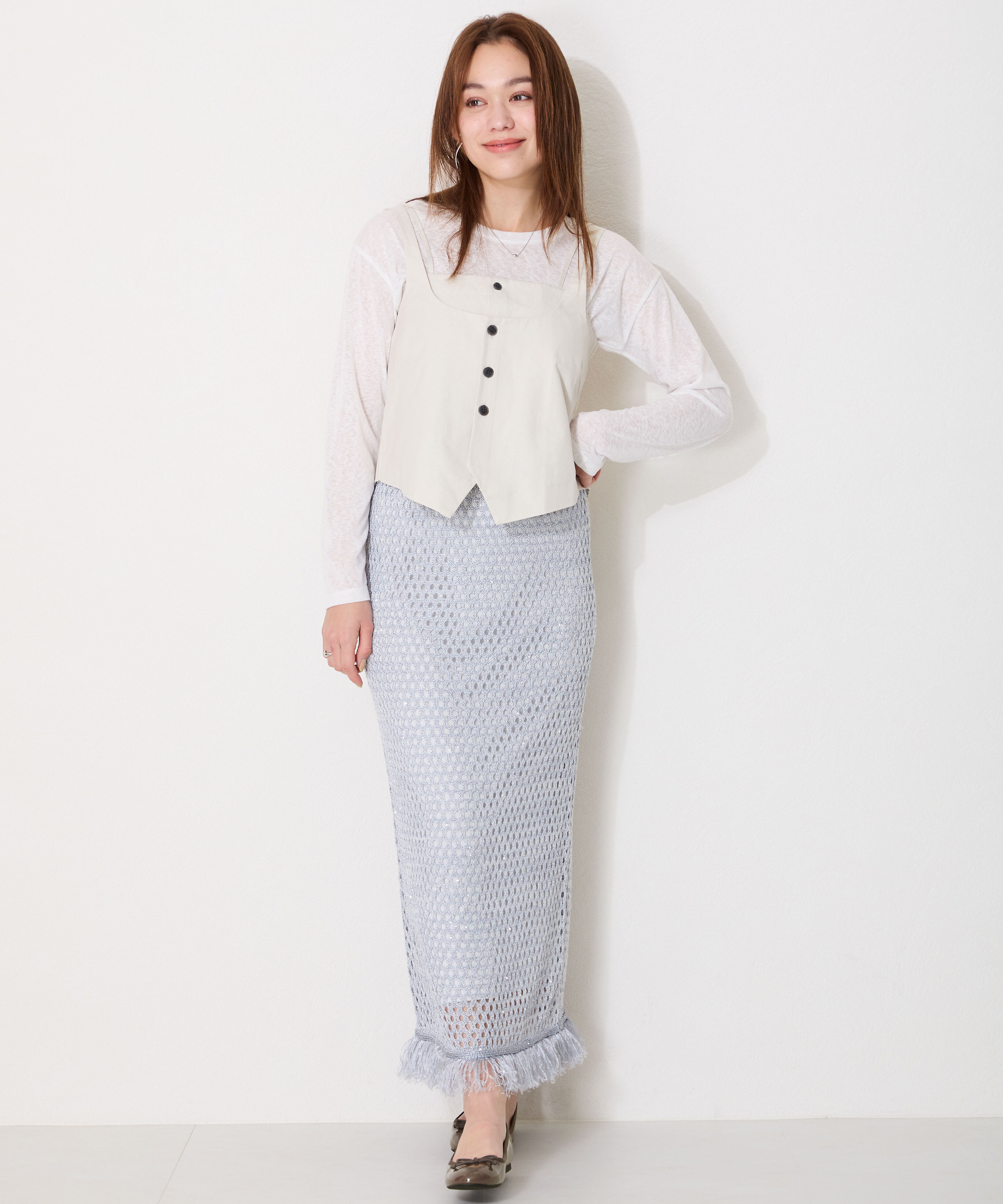 ORiental TRaffic「【 WEB限定 /累計7万足突破】 バレエシューズ /R-4006 パンプス フラット 厚手クッション エナメル」|パンプス|