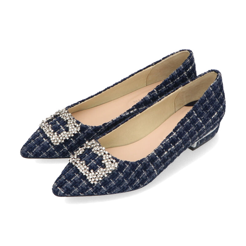 ORiental TRaffic「ビジューモチーフフラットパンプス/31302」|パンプス|