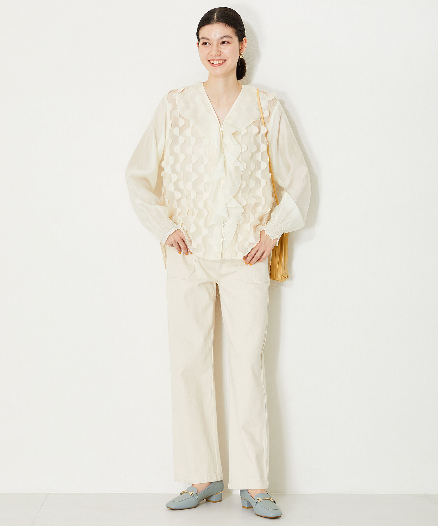 WA Oriental TRaffic「【定番】メタリックラインビットヒールローファー/42101」|ローファー|