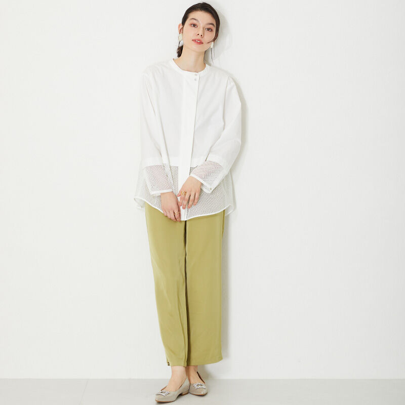 ORiental TRaffic「ビジューモチーフポインテッドトゥパンプス/41113 フラット」|パンプス|