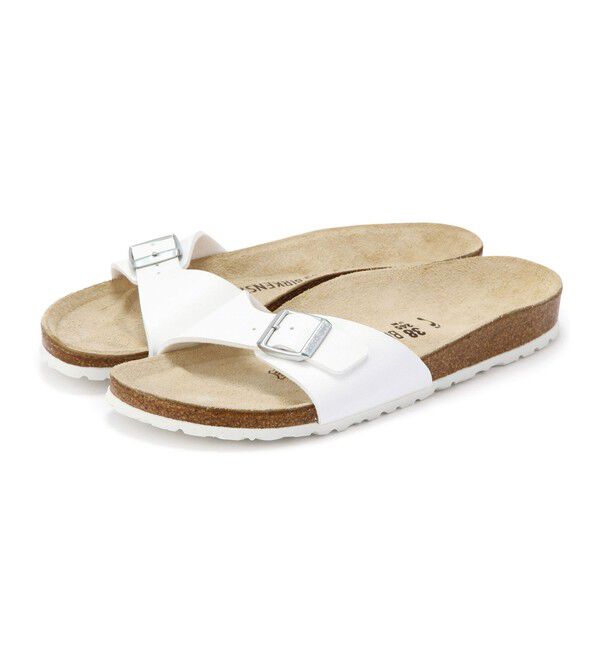 BIRKENSTOCK「【ビルケンシュトック】マドリッド/ホワイト ビルコフロー/サンダル レディース/MADRID」|サンダル|