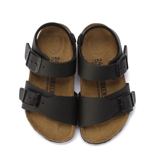 BIRKENSTOCK「【ビルケンシュトック】ニューヨーク/ブラックー ビルコフロー/サンダル キッズ」|サンダル|