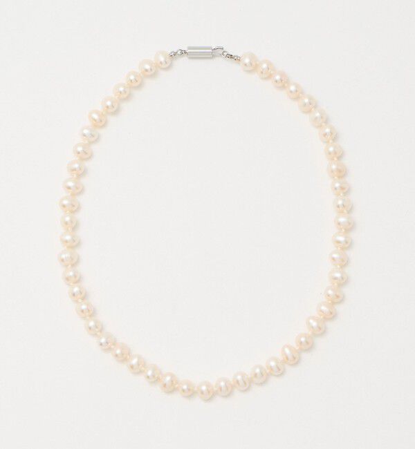 UNITED ARROWS「淡水パール ノット ネックレス」|ネックレス|