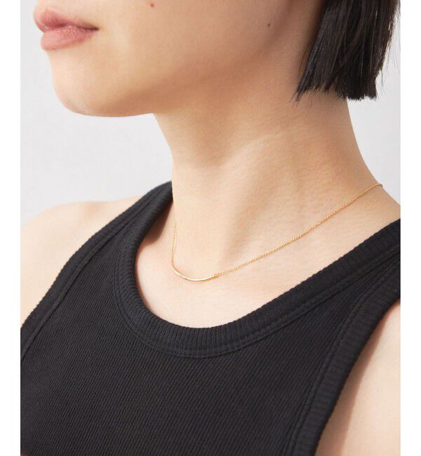 EMMEL REFINES「＜BDM STUDIO＞ロッドシェイプド ネックレス＜Select by EMMEL REFINES＞」|ネックレス|GOLD