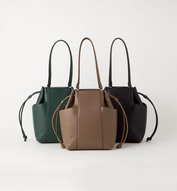 UNITED ARROWS green label relaxing「サイドポケット ドロスト 2WAY バッグ 」|ショルダー・メッセンジャー|