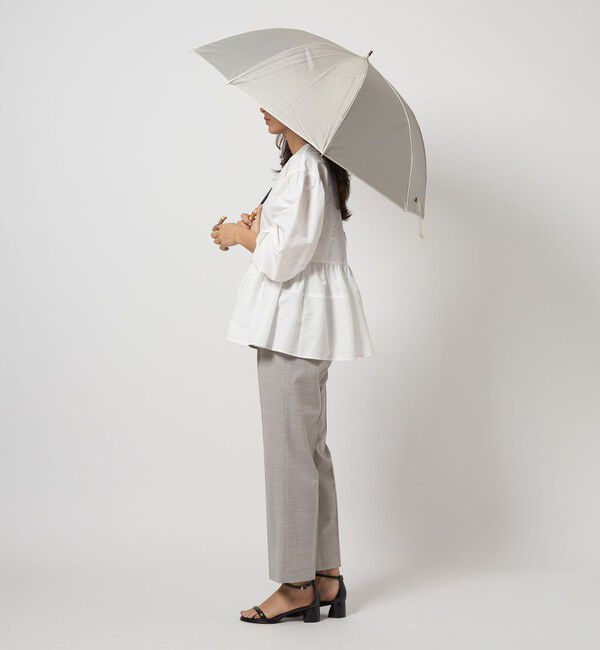 UNITED ARROWS green label relaxing「【別注】＜because＞パイピングアンブレラ / 晴雨兼用 / レイン」|傘|
