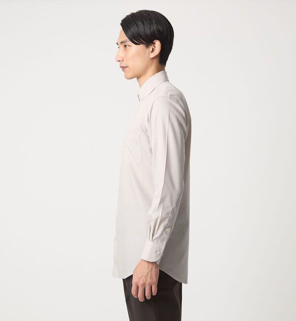 UNITED ARROWS green label relaxing「コットン ブロード ショートワイドカラー ドレスシャツ -形態安定-」|シャツ・ブラウス|