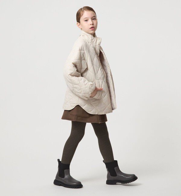 UNITED ARROWS green label relaxing「【スタメンシリーズ】フラワーキルト ブルゾン/ キッズ 100cm-160cm」|その他|