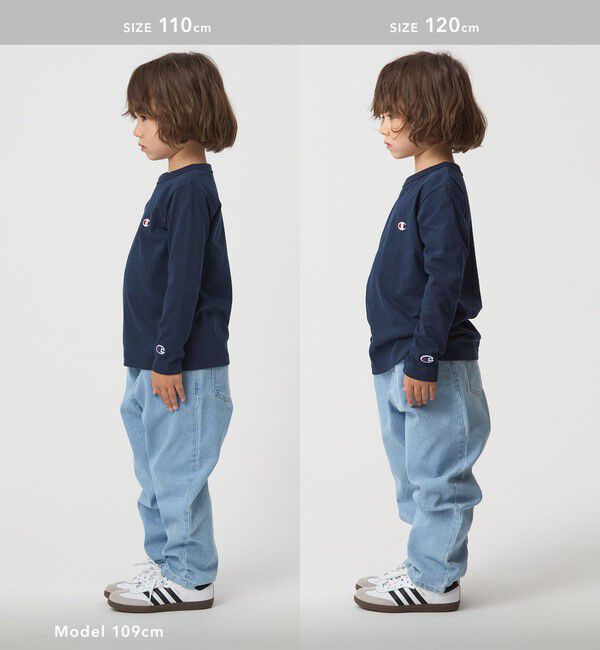 UNITED ARROWS green label relaxing「＜Champion＞ロングスリーブ Tシャツ / キッズ  110cm-130cm」|Tシャツ・カットソー|