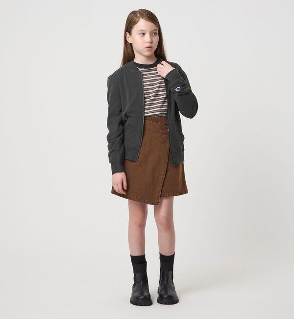 UNITED ARROWS green label relaxing「＜Champion＞ジップ スウェット カーディガン / キッズ  140cm-160cm」|カーディガン|