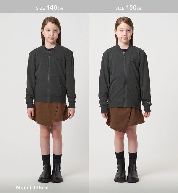 UNITED ARROWS green label relaxing「＜Champion＞ジップ スウェット カーディガン / キッズ  140cm-160cm」|カーディガン|