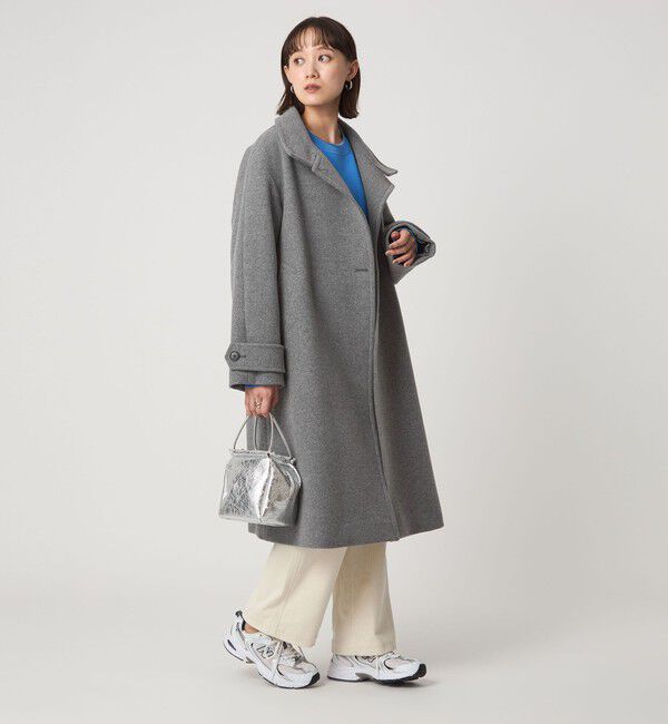 UNITED ARROWS green label relaxing「［size SHORT/TALLあり］SENTDALE WOOL スタンドカラー ロング コート」|その他|