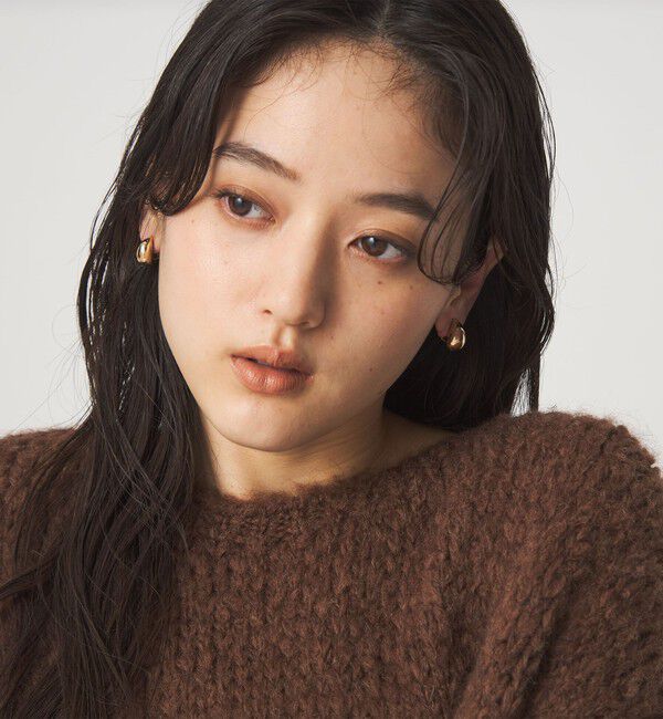 UNITED ARROWS green label relaxing「【WEB限定】ドロップモチーフ イヤリング」|イヤリング|