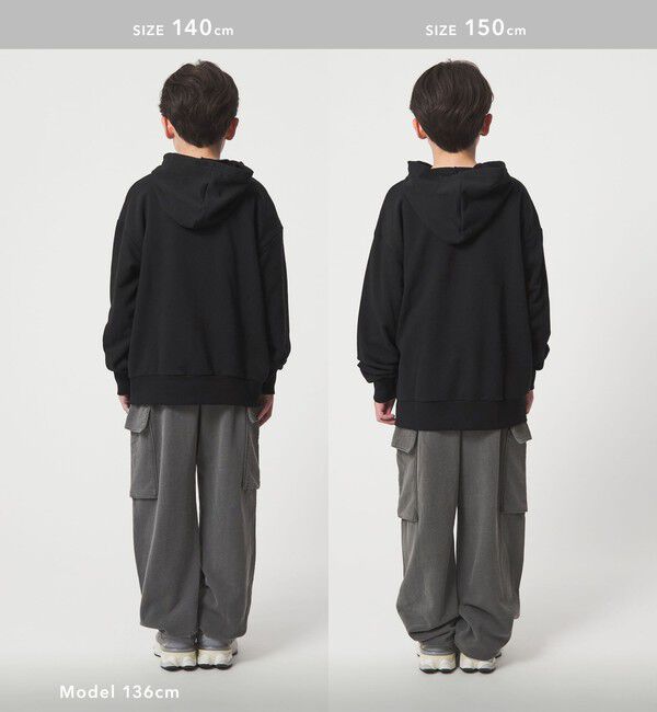 UNITED ARROWS green label relaxing「【WEB限定】裏毛 フード プルオーバー / スウェット / トレーナー  / キッズ 100cm-160cm」|パーカー|